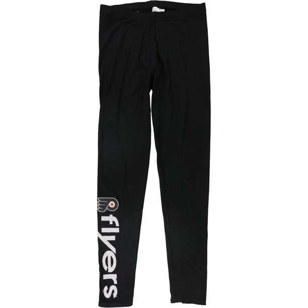 G-III Womens Philadelphia Flyers Casual Leggings, Negro, Pequeño