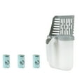thumbnail image 1 of Cat Litter with Integrated Waste Holder and High Capacity Portable Pet Waste Management Tool, 1 of 5