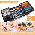 thumbnail image 3 of Lapices de Colores Set De Arte Con Marcadores, Colores Para Dibujo 145 Pz Berry Hip ARS145, 3 of 6