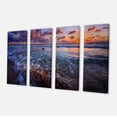 thumbnail image 2 of Ciel Nuageux et Vagues Orageuses - Impression sur Toile, 2 of 3