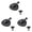 Bundle 1, variant on Universals Flexible Adhesive Camera Mount for 360 Action Camera Fast Installation Systems