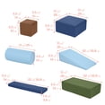 thumbnail image 2 of ECR4Kids SoftZone Builder Stacking Blocks and Shapes, Beginner Playset, Earthtone, 16-Piece, 2 of 8