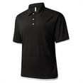 thumbnail image 2 of YDLCAFD Men's Large Size Lapel Short Sleeve Summer Vacation Two Loose Casual Blouse, 2 of 4