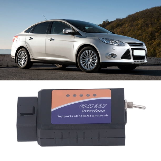 Escáner ELM327 USB OBD2 ANGGREK herramienta de diagnóstico ABS con interruptor