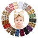 thumbnail image 1 of Diadema doboi con lazos grandes de nailon para bebés y niñas, 20 unidades, 1 of 8