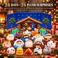 Cotton Plush Nativity Themed Characters, Journey to Bethlehem, 24 Days ...