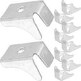 thumbnail image 4 of 10 Uds. Clips de estante de gabinete Clips de estante de archivador de Metal soportes de estantería resistentes, 4 of 7