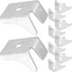 thumbnail image 4 of BRIGHTFUFU 10 Uds. Clips de estante de gabinete Clips de estante de archivador de Metal soportes de estantería resistentes, 4 of 7