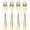 Gold, variant on MEC 100 Pack Black Plastic Silverware Forks - Heavy Duty Forks Disposable for Parties, Weddings, and Holidays - Elegant Heavyweight Cutlery and Flatware Set for Events and Celebrations