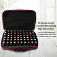 thumbnail image 3 of 60 Compartments Essential Oil Collecting Bags Storage Case Portable Decor Supplies (Red), 3 of 6