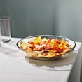 thumbnail image 4 of Libbey Selene Coupe Serving Bowls, Set of 2, 12-Inch Wide, 2.5-Inch Tall Clear Glass, Stackable, Lead-Free, Dishwasher-Safe Large Serveware for Salads, Pastas, Snacks, Classic Entertaining, 4 of 6