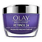 Olay® Regenerist 1.7 Oz. Retinol 24 Fragrance Free Night Face Moisturizer&penetrates Deep Into Skin’s Surface Layers