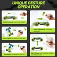 thumbnail image 5 of Dysaim Gesture RC Car Hand Controlled Stunt Car for 6-12 yr Boys Girls, 2.4GHz Remote Control Gesture Sensor Toy Cars Drift Twist Car with Light Music for Kids Birthday Xmas Gift, 5 of 5