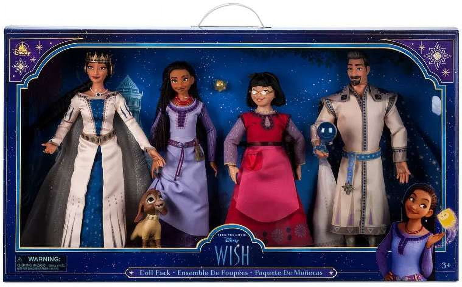 Disney - 彩香 Disney Collection Wish Asha & Dahlia Large Doll 2 Pack