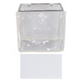 thumbnail image 1 of Neceser de viaje para colgar, bolsa de almacenamiento para colgar en la pared, transparente, impermeable, PVC, duradera, ampliamente utilizada, para baño, color blanco, 1 of 10
