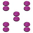 thumbnail image 3 of Kenally Paquete de 2 alfombrillas para portavasos para automóviles, accesorios impermeables, color blanco Rosa 5piezas, 3 of 6