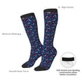 thumbnail image 4 of KLL Deep Down In The Ocean Print Cool Socks Men's Women's Crew Socks Funny Crazy Novelty Stockings, 4 of 6