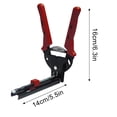 thumbnail image 3 of M-Type Nail Pliers for Cage Mesh Installation | Multifunctional Metal Loop Fastener Tool | Semi-Automatic M-Clamp Gun | Ergonomic Handle | 600 Staples Included | DIY Fence Repair, 3 of 9