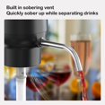 thumbnail image 6 of WUXIAB Portable One-Button Electric Wine Aerator Pourer – Automatic Smart Wine Decanter With Built-In Filter,Rechargeable Wine Dispenser,Bonus Foil Cutter & Stoppers,Ideal Gift For Wine Lovers Aa, 6 of 9