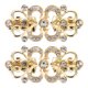 thumbnail image 1 of 2 Clips de suéter en paquete, broche de capa, broche de cuello de chal (Dorado), 1 of 7