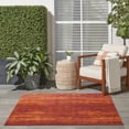 thumbnail image 4 of Nourison Essentials Indoor/Outdoor Red 5' x square Area Rug, (5 Square), 4 of 9
