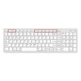thumbnail image 3 of lionlar Clavier Bluetooth, Clavier Multi-Appareils Bluetooth 3.0 Rechargeable avec Chiffres Couleur A, 3 of 9