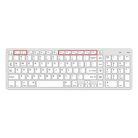 Teclado Inalámbrico CUTICAT Completo para Windows IOS Android Laptops PC Computer Notebook