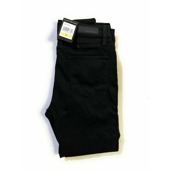 CALVIN KLEIN CONTOUR, SKINNY FIT JEAN. BLACK -6-