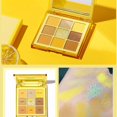 thumbnail image 3 of 9 colores Blendable Pro paleta de sombra de ojos maquillaje Amarillo Yuyangstore Paleta de sombras de ojos mate, 3 of 7