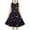 Navy, variant on snilers Girls Summer Sundress Butterfly Print Sleeveless Swing A Line Dresses Beach Vacation Pleated Midi Dresses for Kids 4-14 Years