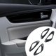thumbnail image 4 of 4Pcs Interior Door Handle Molding Trim for Byd Seal Simple Installation Carbon Fiber Pattern Durable Car Accessories Decoration, 4 of 5