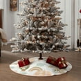 thumbnail image 6 of Bingfone Christmas Tree Skirt Mat Christmas Decoration Interior 48"-Air Balloon And Flower, 6 of 8