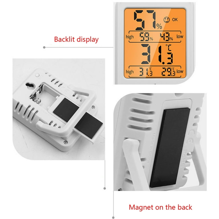 Wireless Indoor Outdoor Thermometer - China Digital Fridge