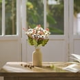 thumbnail image 3 of Ramo simulado Flores artificiales, Boda Casa Hotel, Decoración de plantas artificiales Arreglos florales, Decoración de accesorios fotográficos Ornamentos Decoración, Blanco, 3 of 6