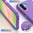 thumbnail image 2 of Funda para teléfono celular COOYA Samsung Galaxy A56 de 6.7 pulgadas, violeta, resistente, 2 of 7