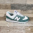 thumbnail image 1 of New Balance 574 Women Shoe Sz 11 B Athletic Running Dark Juniper Lace Up Sneaker, 1 of 5