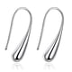 thumbnail image 1 of Pendientes colgantes de plata de ley con forma de lágrima Rojo Verde para mujer, 1 of 5