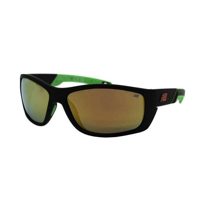 New Balance NB870-093S Rectangle Wrap Sunglasses