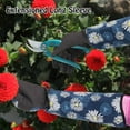 thumbnail image 6 of Qweryboo Gardening Gloves for Women Rose Pruning Thorn Proof Breathable Touchscreen Long Forearm Protection Garden Gloves(Navy Blue), 6 of 7
