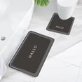 thumbnail image 4 of Suncoda Bathroom Rugs, Soft Memory Foam Bath Mat - Non Slip Absorbent Thick Bath Matt, Rubber Back Shower Rug, Toilet Mats Bath, Mats for Bathroom Floor Toilet, Door Mat Washable, 4 of 6