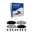 thumbnail image 3 of Detroit Axle - Front Brake Kit for 2006-2011 Honda Civic DX EX LX Disc Brake Rotors Ceramic Brakes Pads 2007 2008 2009 2010 Replacement, 3 of 5