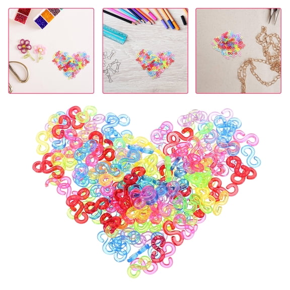 HOMOBABE 500Pcs Assorted Clip for DIY Enthusiasts and