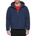 thumbnail image 1 of Tommy Hilfiger Men's Stretch Poly Hooded Packable Jacket, Midnight, XX-Large, 1 of 3