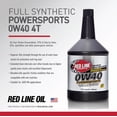 thumbnail image 5 of Red Line 42204 0W40 Synthetic Powersports Motor Oil - 1 Quart, 5 of 8