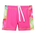 thumbnail image 2 of BAOHULU Girls Two Piece Swimsuit Green Floral UPF 50+ Rash Guard Set Kids Short Sleeve Swimwear, 2 of 7
