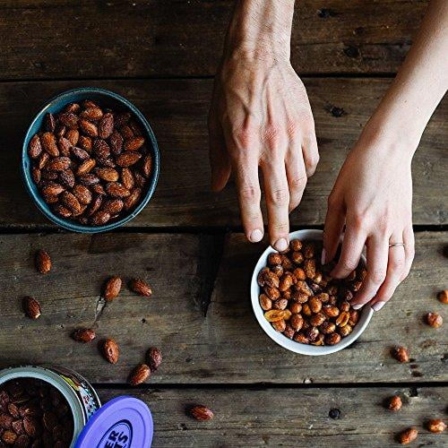 BEER NUTS Almonds 4 oz. Value Pack Display 12 Count Individual Bags
