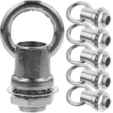 

6 Pcs Closed Hook Lamp Parts for Making Lamps Ceiling Hanging Hooks Light Chandelier