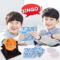 thumbnail image 4 of Juego de Bingo ANGGREK tradicional Incluye Jaula redonda 90 Bolas numéricas 12 cartas 12x12 cm, 4 of 5