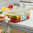 thumbnail image 4 of ZROBM Drink Dispenser, Drink Dispenser for Fridge, Drink Dispenser with Spigot, Beverage Dispensers, Drink Dispenser Plastic, Beverage Dispensers 1 Gal, 4 of 7