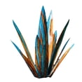 thumbnail image 1 of TQEHS Escultura de tequila de metal con planta de agave para decoración de jardín, estatua artística para patio U6L8, 1 of 6
